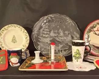 Christmas Platters  More