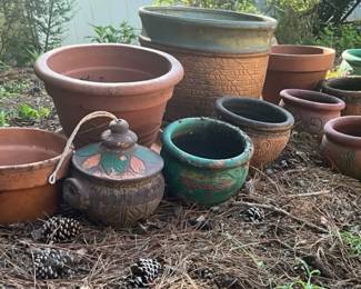 Terra Cotta  Clay Planters