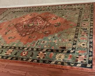 INDOOR RUST AREA RUG