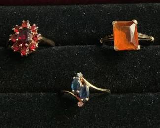 Vintage 10k Gold Rings