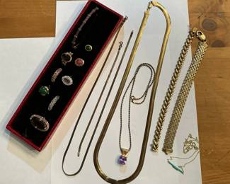 Gold Over Sterling Jewelry