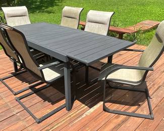 Dining Deck Table  CSpring Chairs