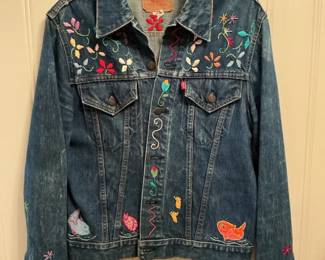 Levis Embroidered Jacket