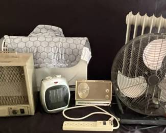 5 Heaters  A Fan