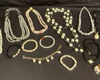 Costume Pearl Jewelry