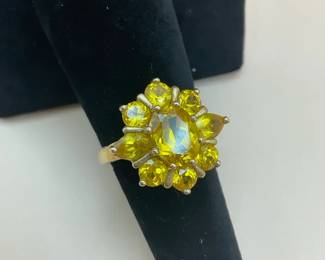 Yellow Sapphire Ring