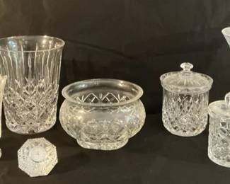 An Array Of Cut Glass