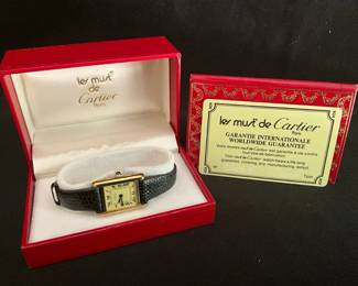 Cartier Paris Watch