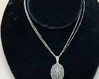Smokey Quartz Pendant Necklace