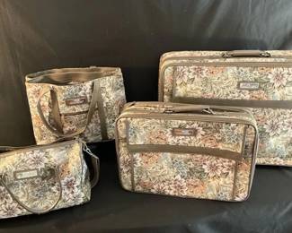Vintage Jordache Luggage Set