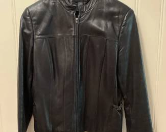 Womens Black Leather Jacket