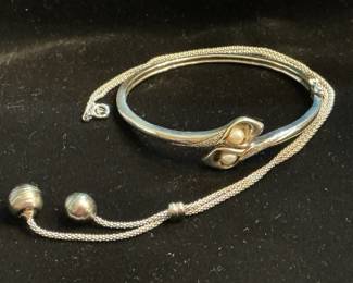 Sterling And Pearls