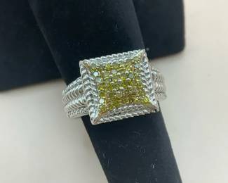 Yellow Diamond Ring