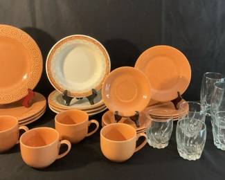 Four Piece Dinnerware Set
