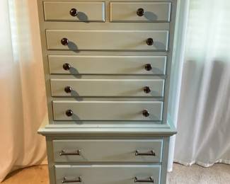 Tall Blue Chest On Chest