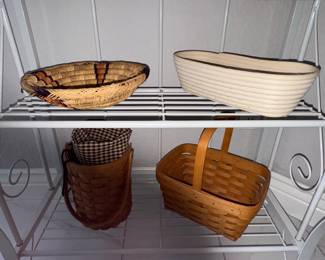 Assorted Decorative Woven Baskets