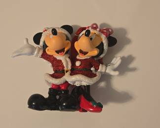Disney Mickey and Minnie Mouse "First Christmas Together" Ornament