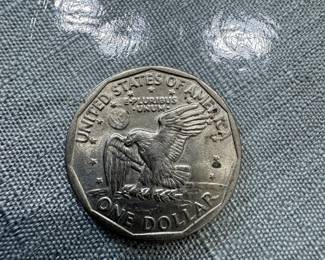 1979-P Susan B. Anthony Dollar (Wide Rim)