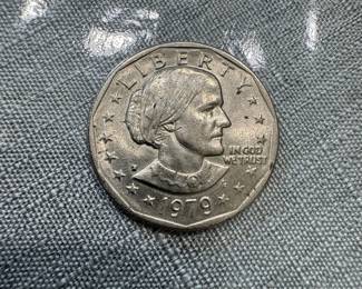 1979-P Susan B. Anthony Dollar (Wide Rim)