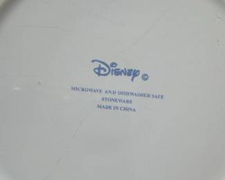 Disney Chef Mickey Mouse Blue Silhouette Stoneware Bowl