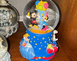 Hallmark Walt Disney's 100th Birthday Musical Snow Globe