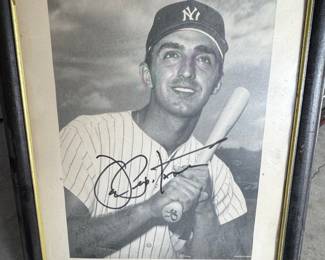 Joe Pepitone Signed New York Yankees Photograph