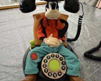 TeleMania Disney Goofy Animated Talking Telephone