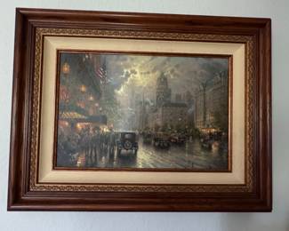 Thomas Kinkade "New York, Fifth Avenue" Limited Edition Canvas Print