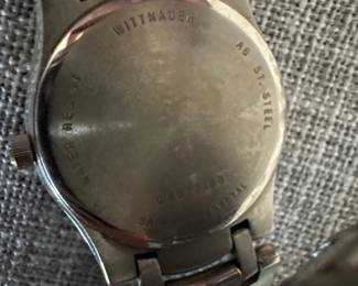 Wittnauer Disney Mickey Mouse Diamond Bezel Watch