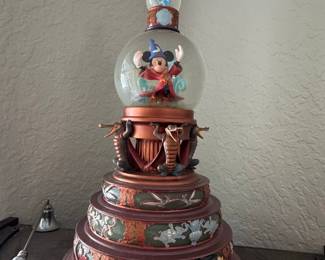 Disney Fantasia 65th Anniversary Musical Snow Globe