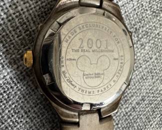 Disney 2001 'The Real Millennium' Limited Edition Watch