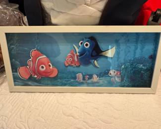 Disney Pixar Finding Nemo 3D Shadow Box Wall Art