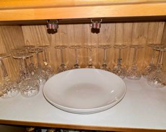 Cristal D'Arques Longchamp Crystal Wine Glasses Set