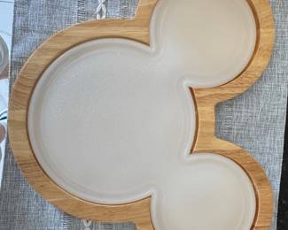 Disney Mickey Mouse Icon Wood Serving Board