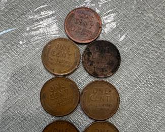 Assorted Lincoln Wheat Cents (1926-1958)