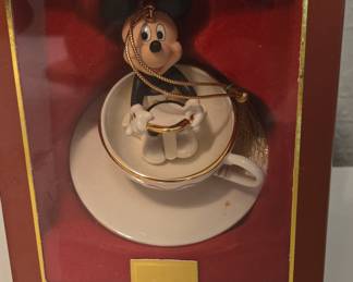 Lenox Disney 'Mickey's Teacup Twirl' Figurine