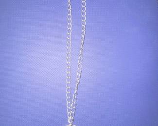 Vintage Filigree Bell Pendant Necklace