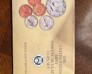 1990 United States Mint Uncirculated Coin Set
