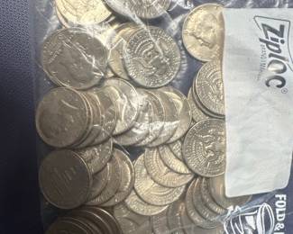 US Kennedy Half Dollar Coins (Silver Content)