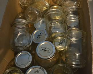 Assorted Vintage Ball and Kerr Mason Jars