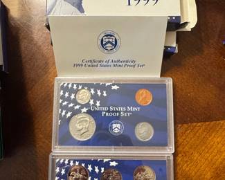 1999 United States Mint Proof Set