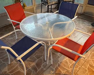 Telescope Casual Aruba Sling Dining Set