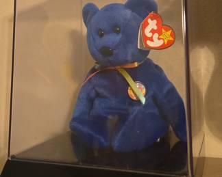 1998 Ty Beanie Baby 'Clubby' the Bear - Official Club Bear with Errors