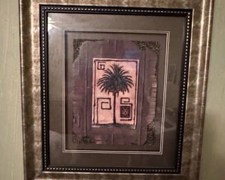 Mindeli 'Stately Palm' Art Print