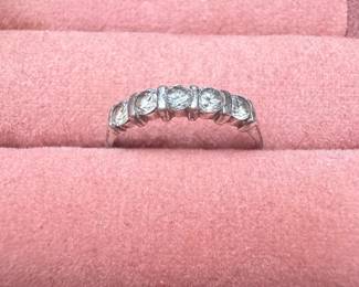 Five-Stone Diamond Band Ring