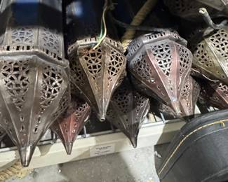 Assorted Moroccan-style Lanterns and LED Light Bars (Vivid RGB Lighting, Lumipulse, Universal Lighting)