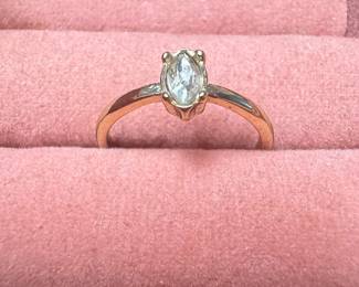 Marquise Cut Solitaire Ring