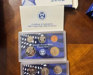 2002 United States Mint Proof Set