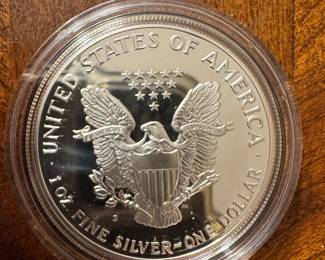 1991-S American Silver Eagle Proof Coin