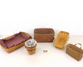 Large Lot of Misc. Longaberger Baskets